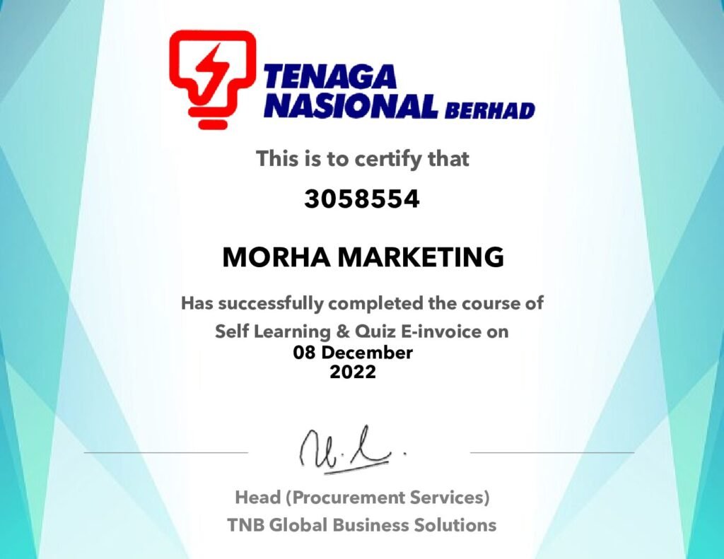 SIJIL E INVOICE MORHA MARKETING_3058554